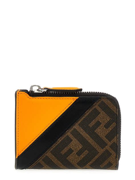 fendi crayons card case price|fendi card holder wallet.